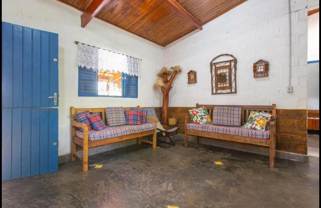 상파울루 Rancho Do Sossego, Seu Refugio Com Piscina Aquecida 빌라 펜션
